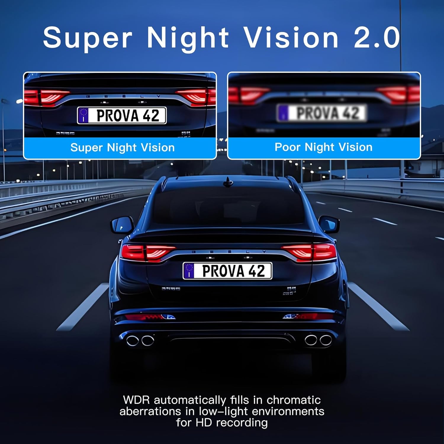 4-Channel 360° Dash Cam with 5G Wi-Fi and APP Control, 2K Front, Rear, and Side Cameras, Includes Free 64GB TF Card, G-Sensor, Night Vision, and 24-Hour Parking Mode, with Keyboard Wrist Rest Pad