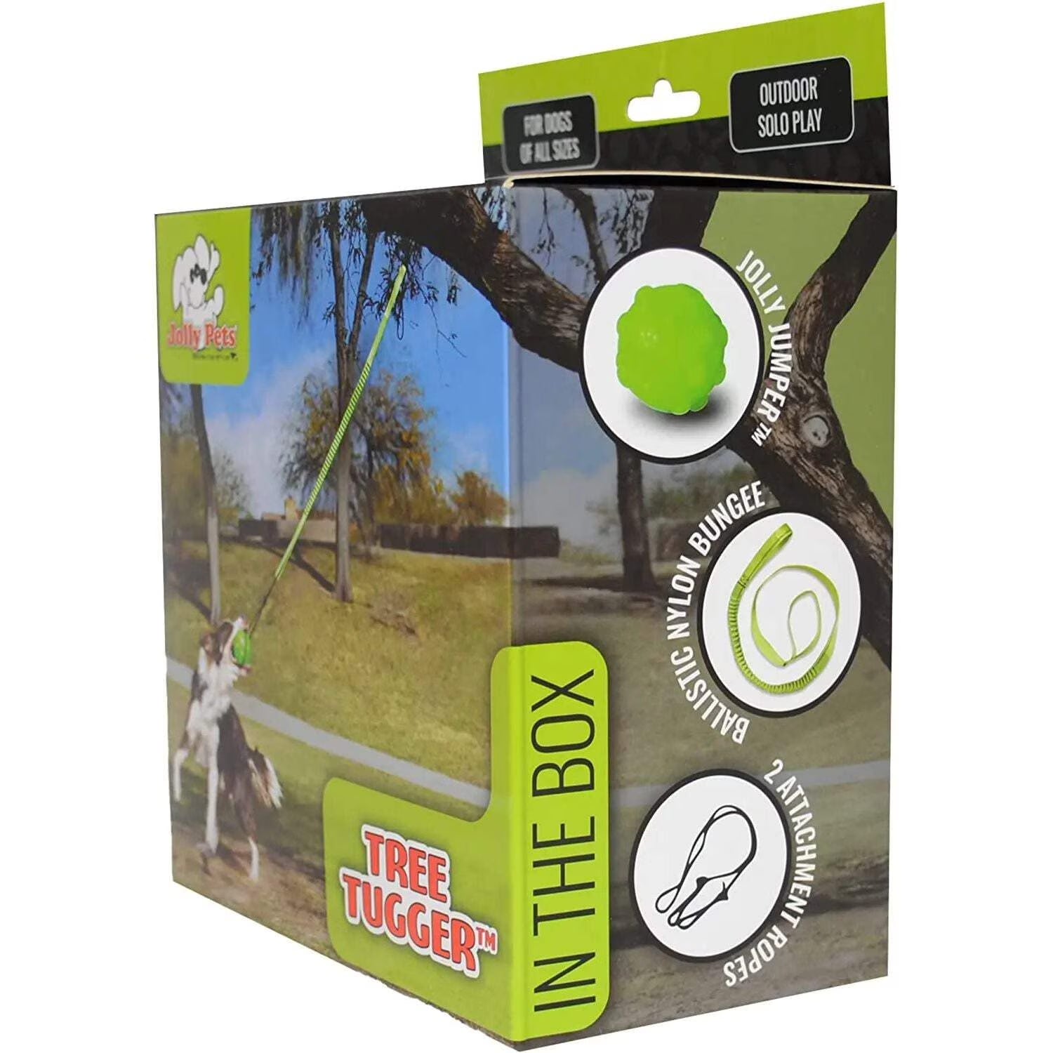 JP071 Large Green Tree Tugger Bungee