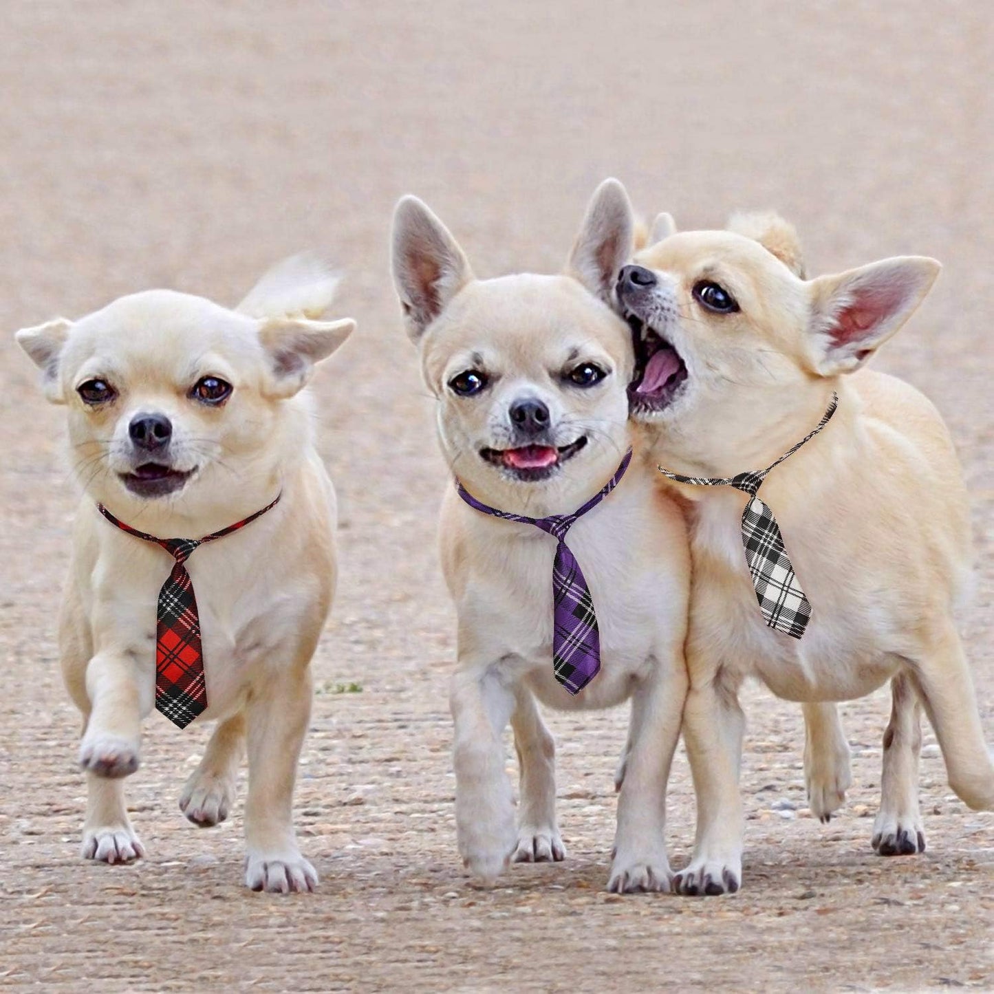 Adjustable Neck Ties for Large Dogs - Pet Bow Ties and Neckties for Grooming Accessories, Suitable for Holidays, Birthdays, Weddings, and Cosplay
