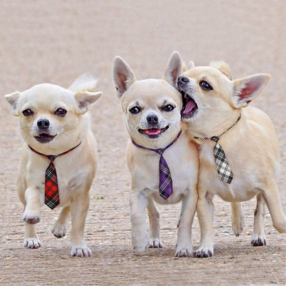 Adjustable Neck Ties for Large Dogs - Pet Bow Ties and Neckties for Grooming Accessories, Suitable for Holidays, Birthdays, Weddings, and Cosplay
